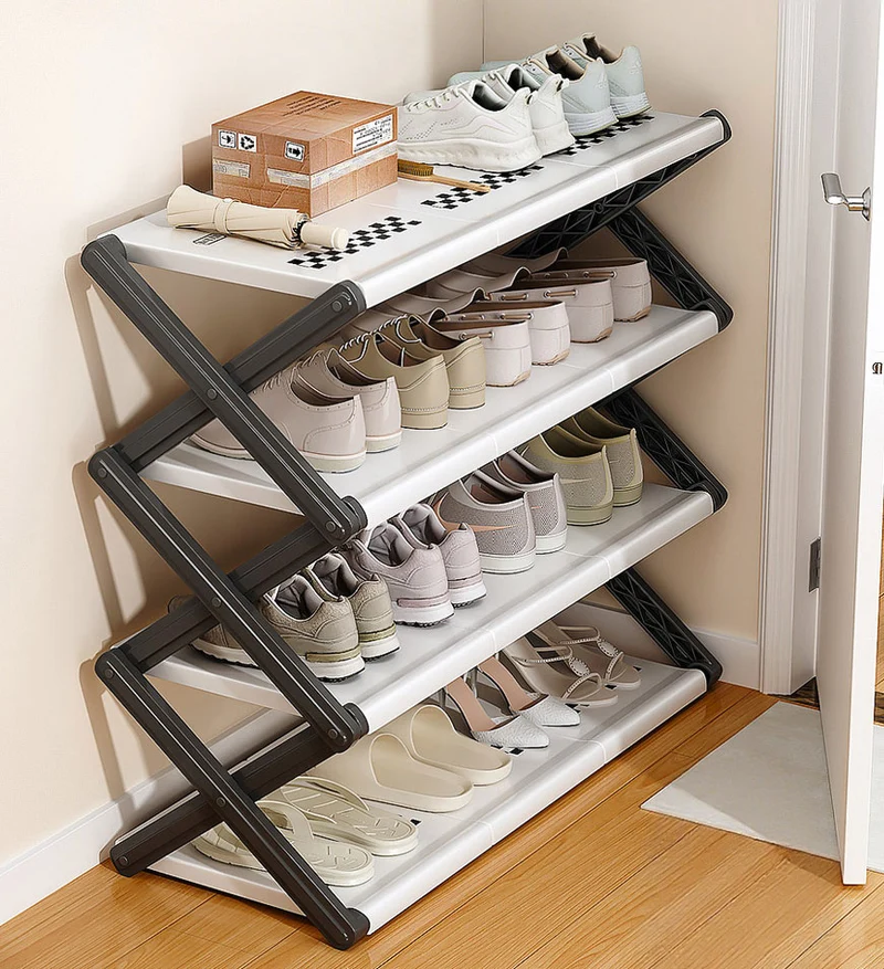 Joybos® Étagère à chaussures pliable simple de grande capacité F253