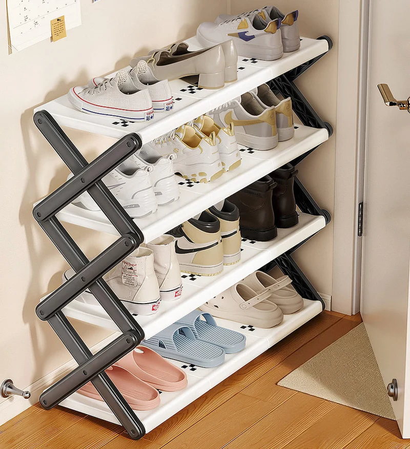 Joybos® Étagère à chaussures pliable simple de grande capacité F253