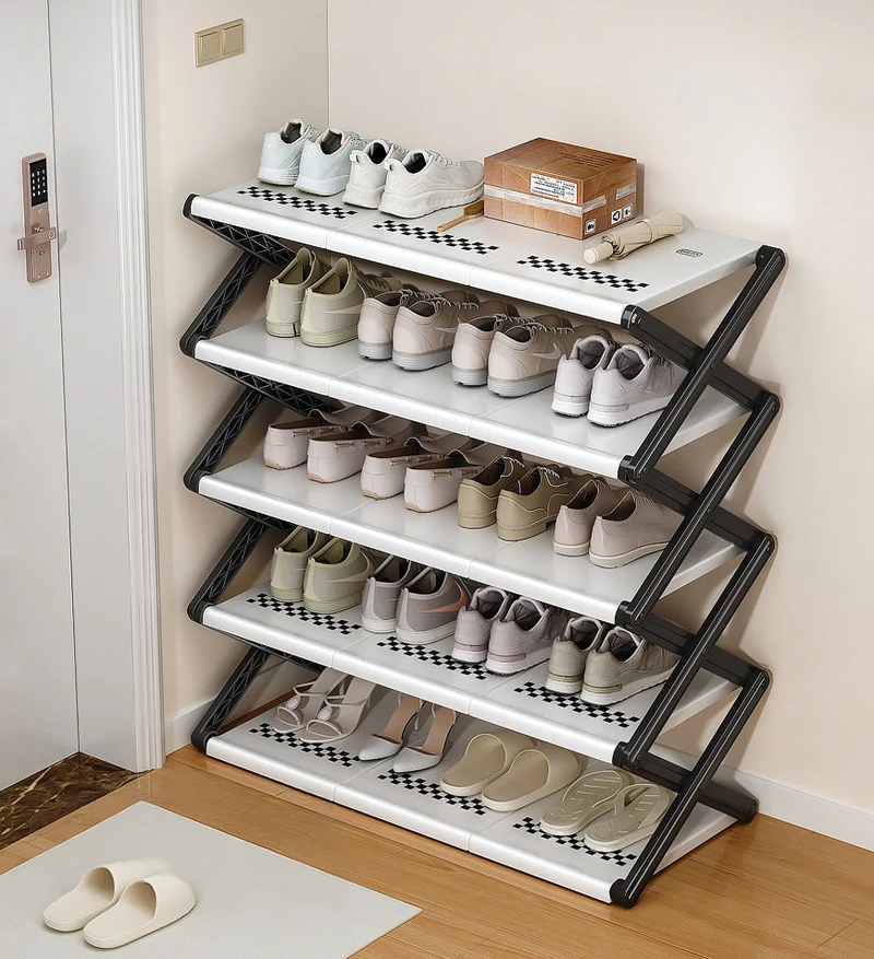 Joybos® Étagère à chaussures pliable simple de grande capacité F253