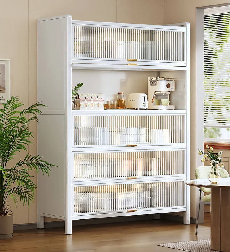 Joybos® Armoire de Rangement de Cuisine Surélevée en Métal F238