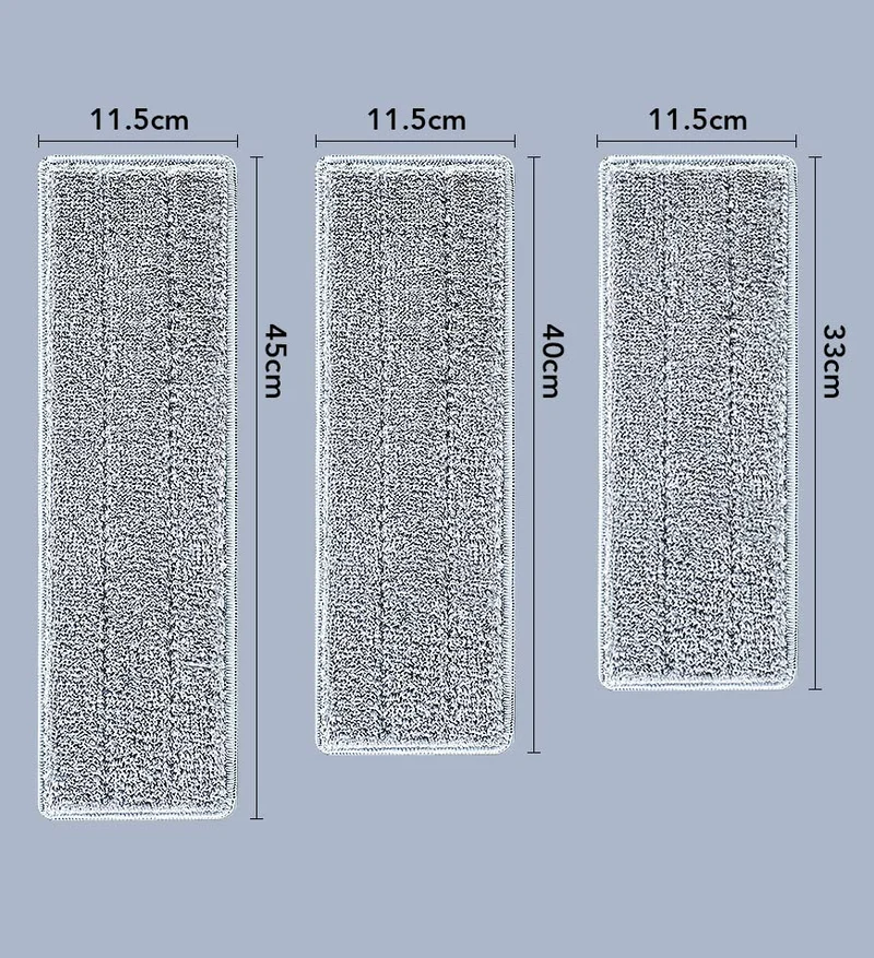 Joybos® Tampons de Vadrouille Plate en Microfibre Z188