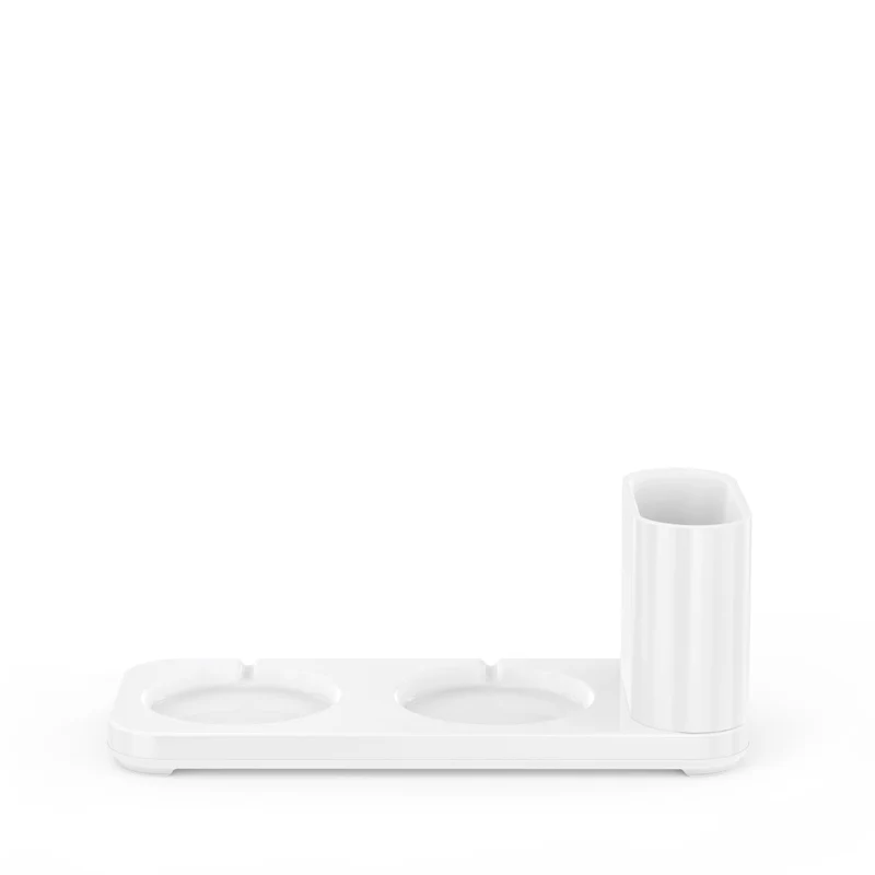 Rangement pour distributeur à capteur double
