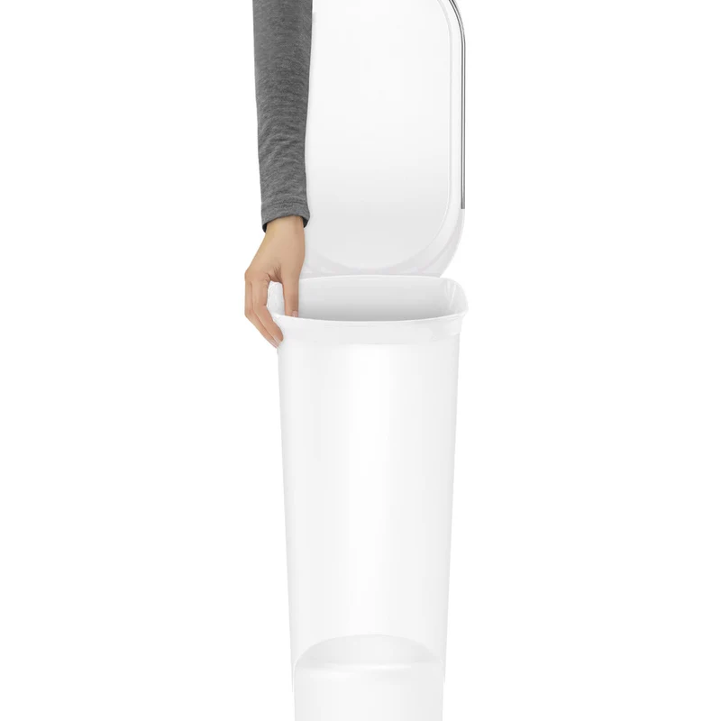 poubelle étroite à pédale 40 L