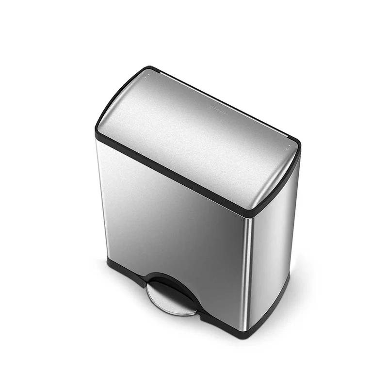 poubelle rectangulaire à pédale 50 L