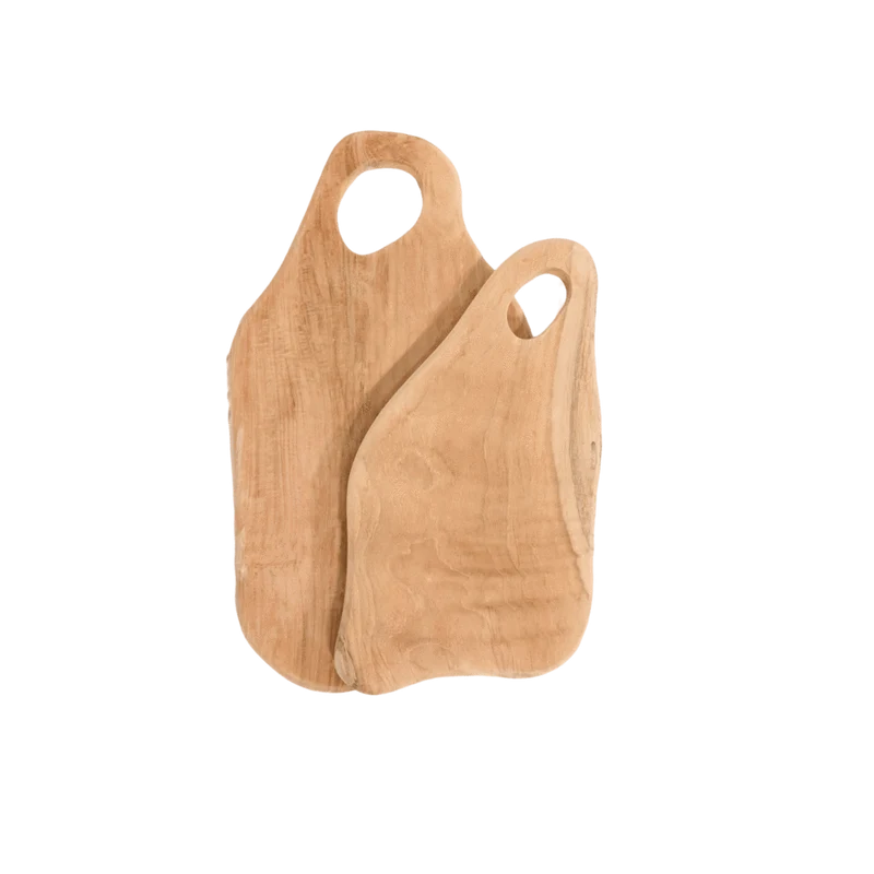Teak Cutting Board | Abstract | 30cm