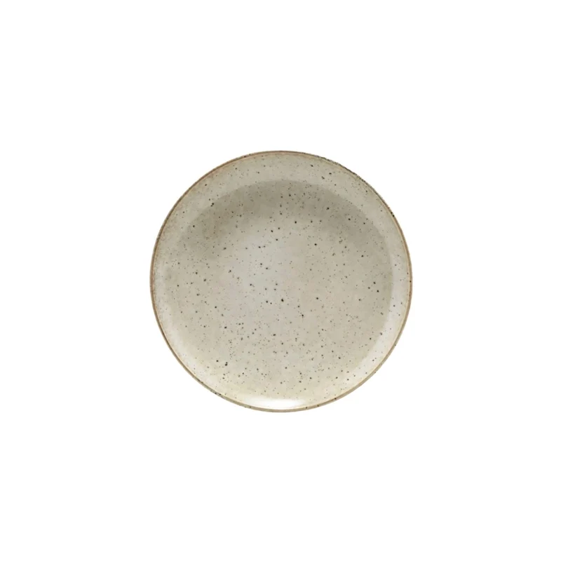 Lake Stoneware Lunch Plate | Grey 22cm