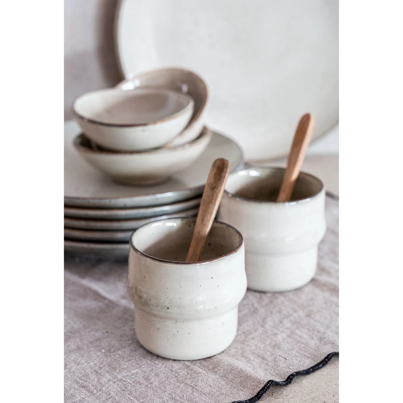 Lake Stoneware Mug | Grey 8.3x8.3cm