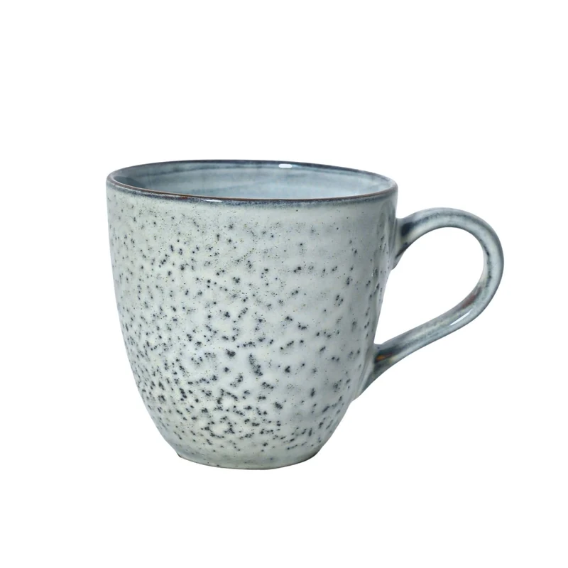Rustic Mug | Grey/Blue 13x9x9cm