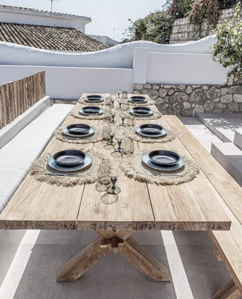 Rustic Plate | Grey/Blue 27.5cm