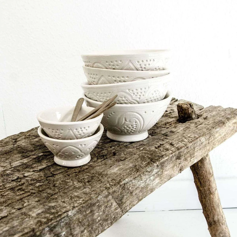 Ceramic Bowl | White | 15cm