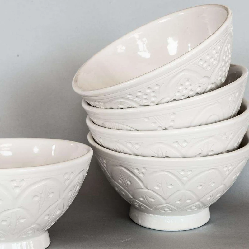 Ceramic Bowl | White | 15cm