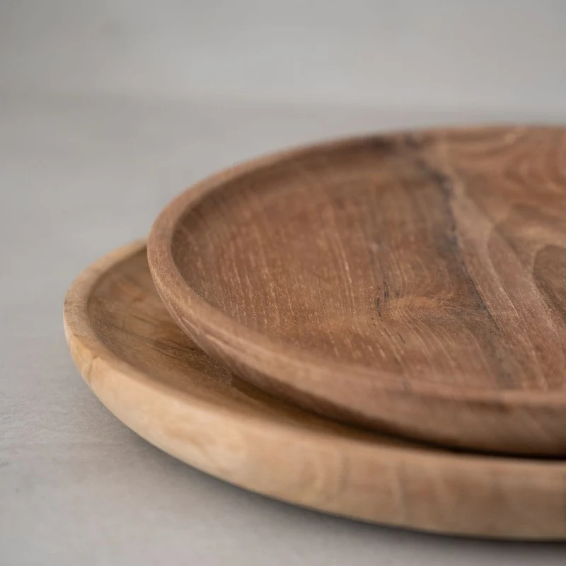 Teak Plate | 25cm