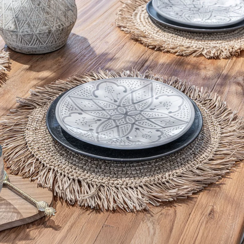Ceramic Plate | Grey 25cm