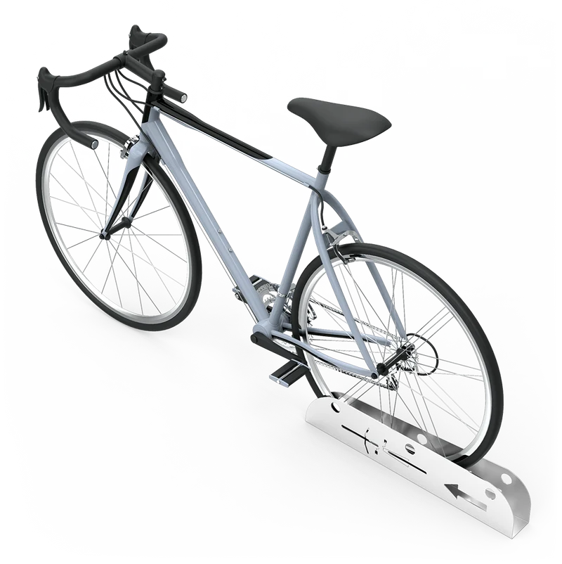 Parking à vélos en acier inoxydable