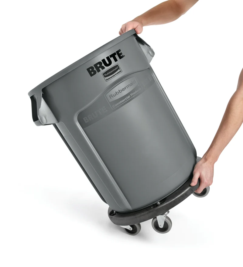 CONTENEUR BRUTE ROND 75L GRIS