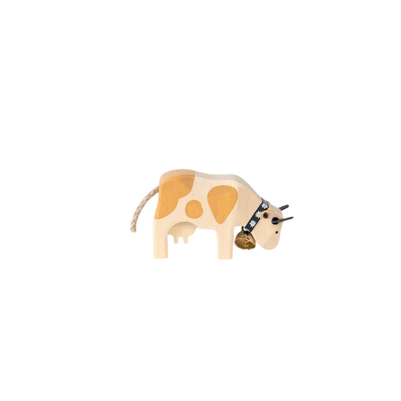 Trauffer Kuh 1 fressend Simmentaler