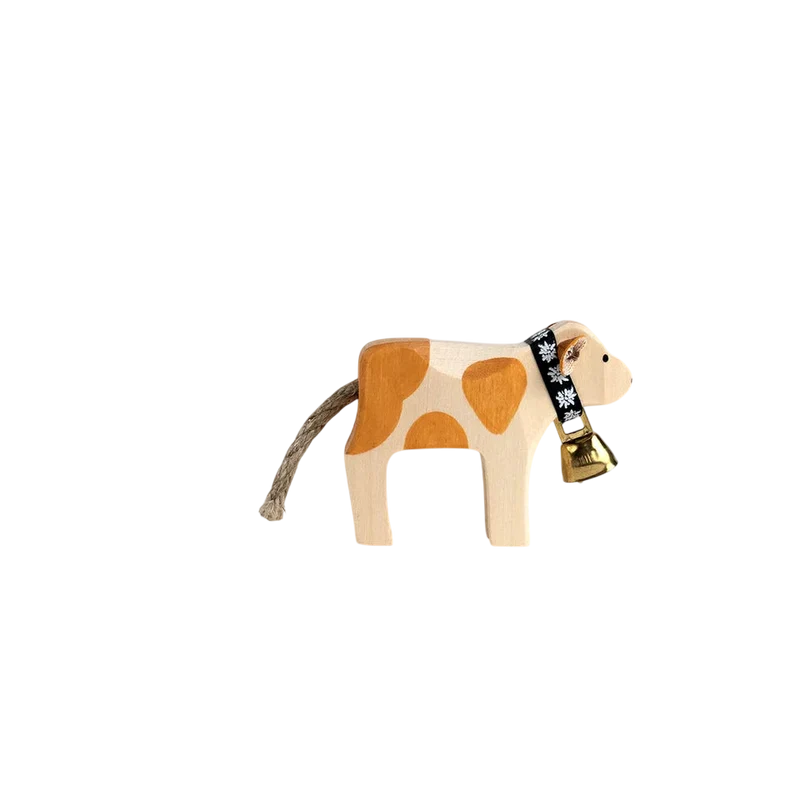 Trauffer Kalb mit Glocke Simmentaler