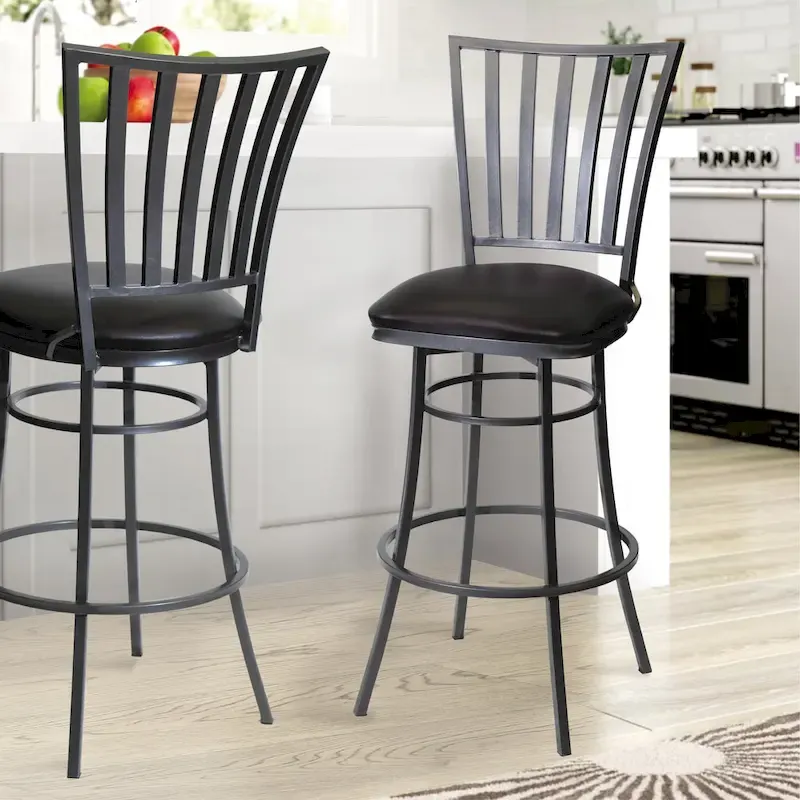 Copper Grove Stewart Commercial Grade Swivel Bar Stool