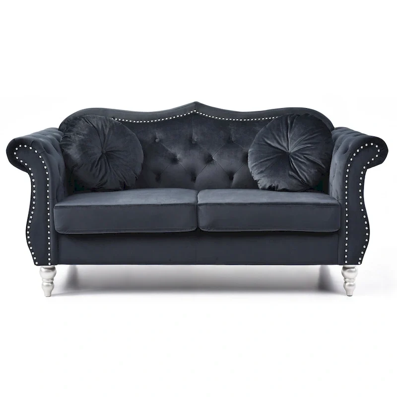 Hollywood Velvet Loveseat