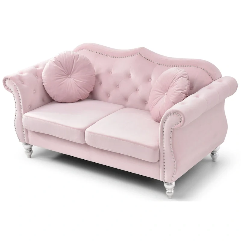 Hollywood Velvet Loveseat