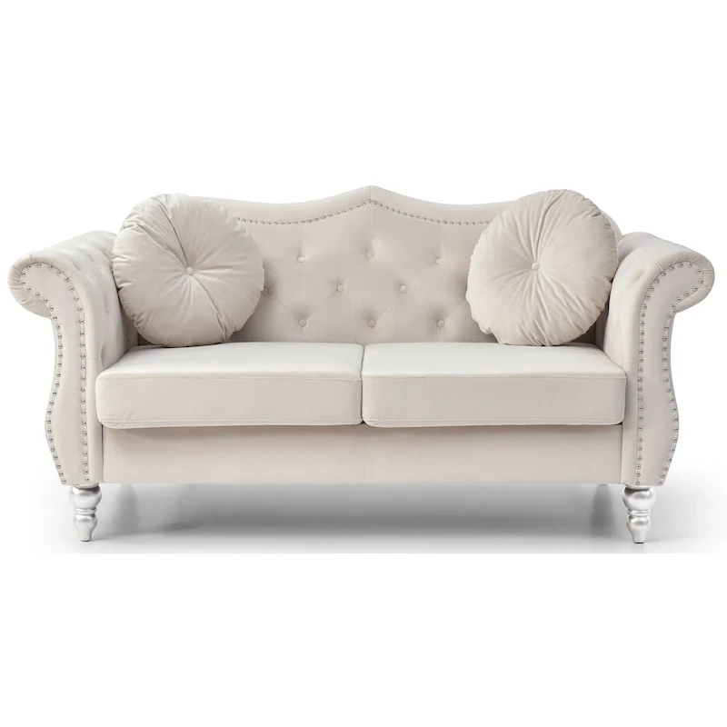 Hollywood Velvet Loveseat