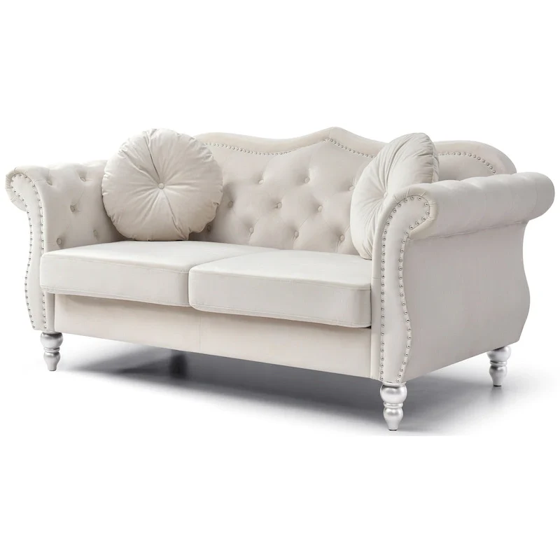 Hollywood Velvet Loveseat