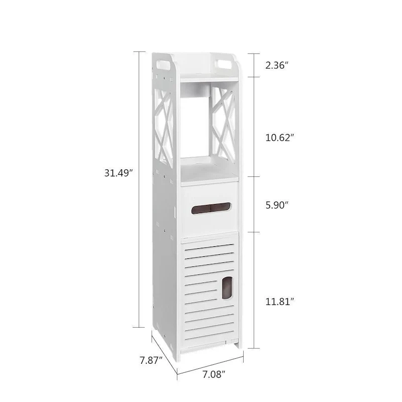 Waterproof Bathroom Storage Rack with Drawer