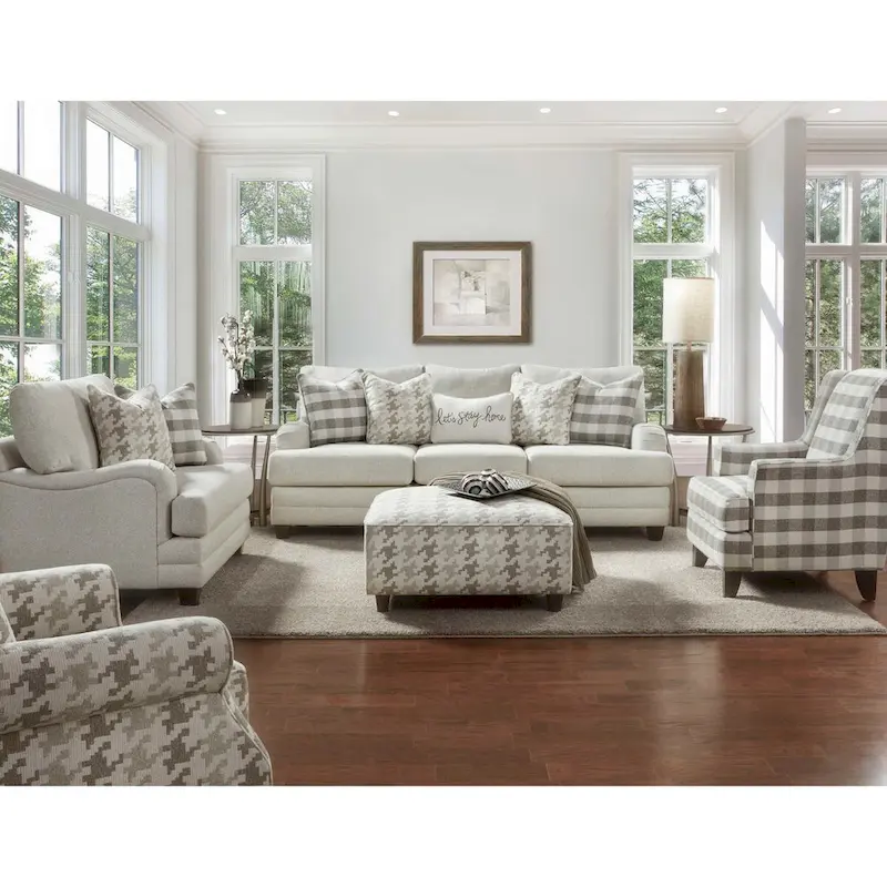 Basic Wool Stationary Sofa