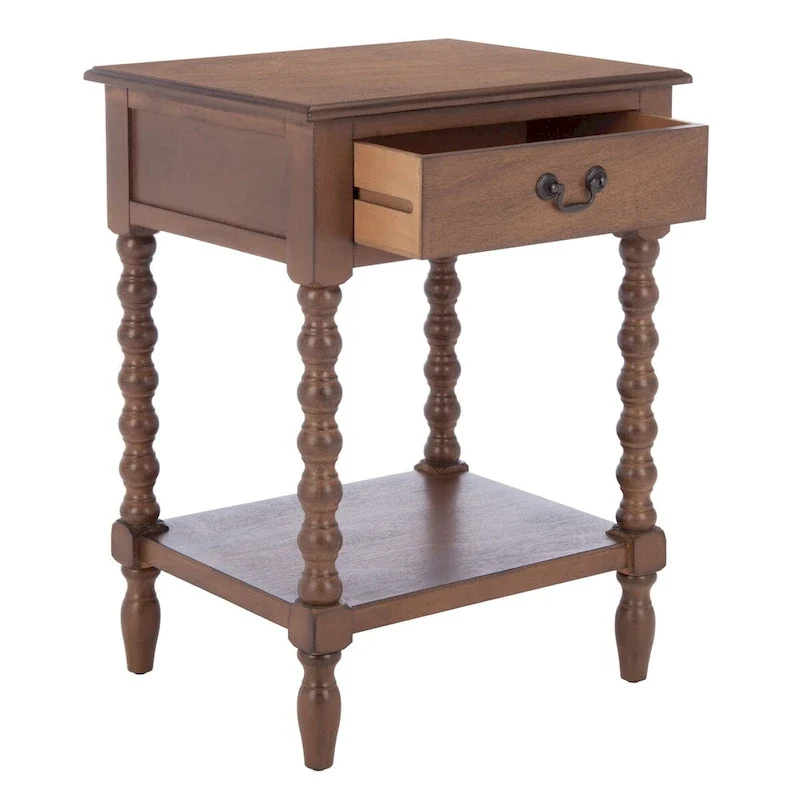 SAFAVIEH Christena Accent Table - 19 W x 15.8 L x 26 H - 19Wx16Dx26H