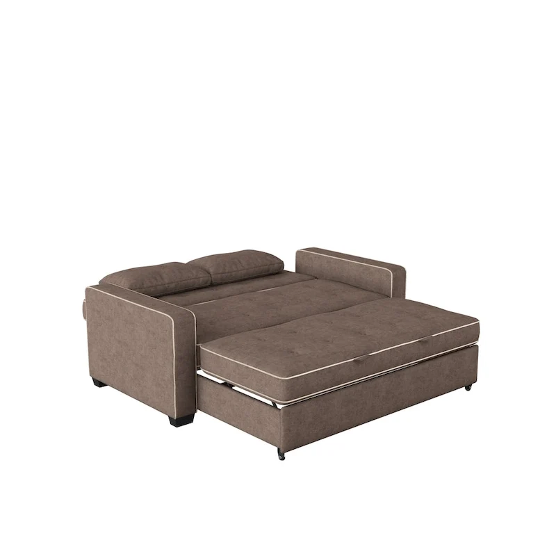 Serta Morrison Queen Convertible Loveseat
