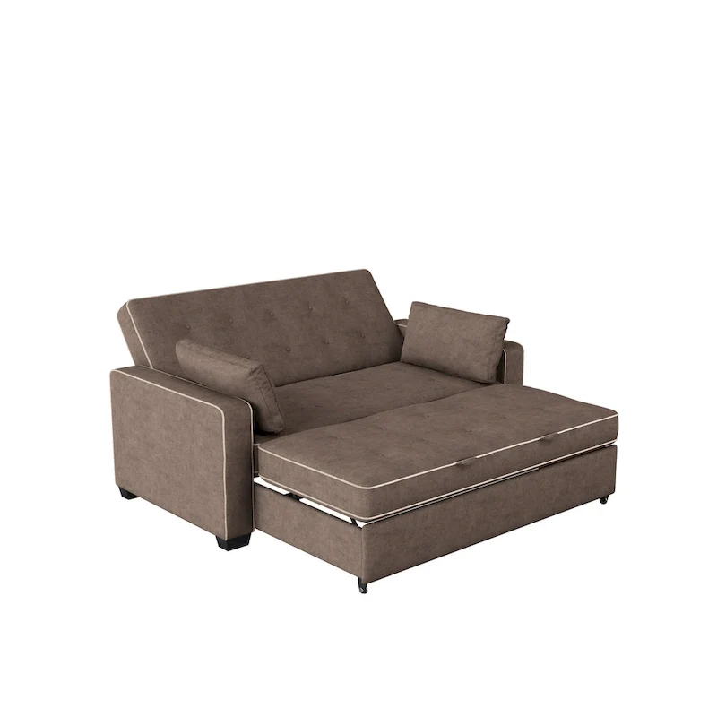 Serta Morrison Queen Convertible Loveseat
