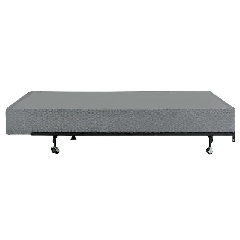 InstaBox No Assembly 9 in. Metal Boxspring Folding Mattress Foundation
