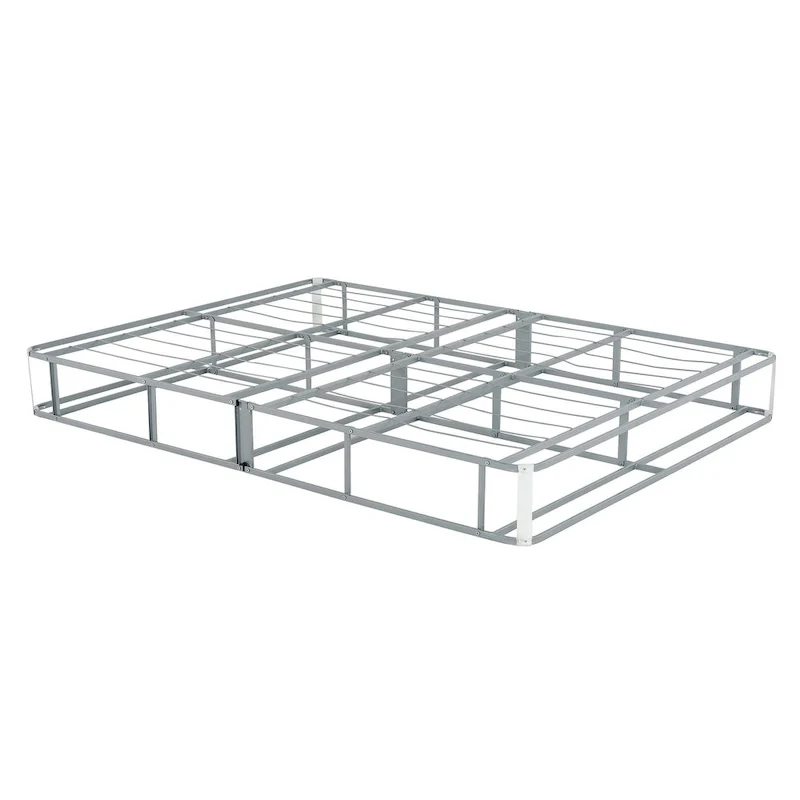 InstaBox No Assembly 9 in. Metal Boxspring Folding Mattress Foundation