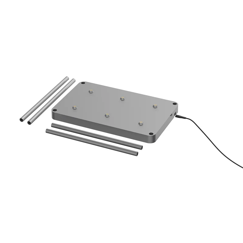 Station de charge multiple superposable jusqu'à 2 étages chargement à induction 6 lampes MULTICHARGE UBIQUA