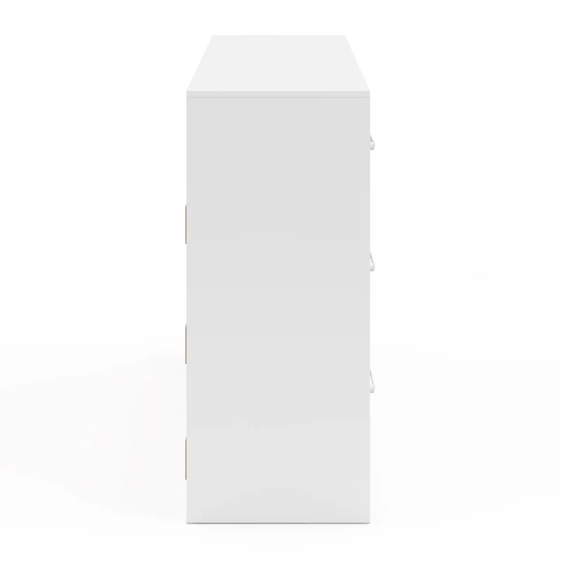 Commode Uma 9 tiroirs blanc