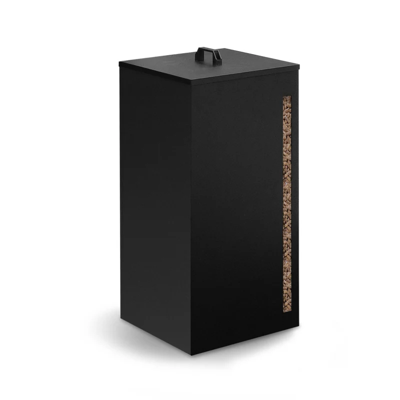 Réservoir à granules et pellets noir 30kg