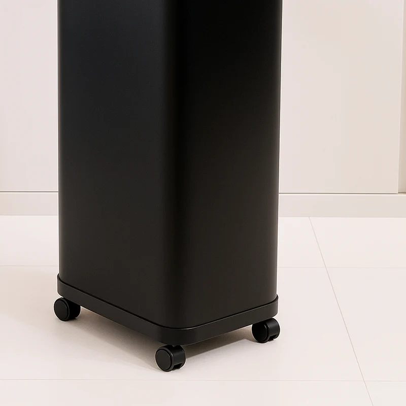 Kit de 4 Roues – Accessoire pour Poubelles Automatiques (MAJESTIC, DAYTONA, SILVERLAKE, PARKSIDE)
