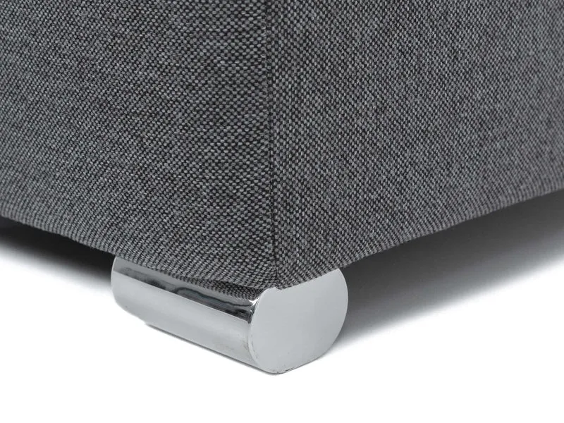 Tabouret Niko Grand Tabouret rembourré, Banc de pied Pouf Couleur au choix (Matana 17)