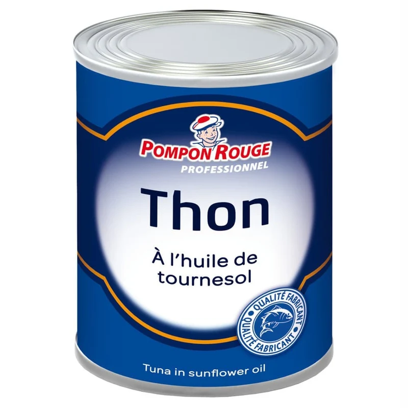 Thon à l’huile végétale 4/4 - POMPON ROUGE