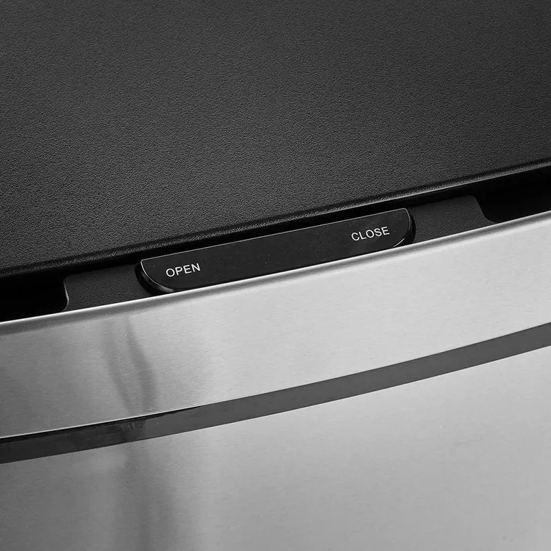Poubelle De Cuisine Automatique Tri Sélectif Double Compartiment 75l NARVIK En Acier Inox Recyclage Grande Capacité Et Poubelle De Table 3l