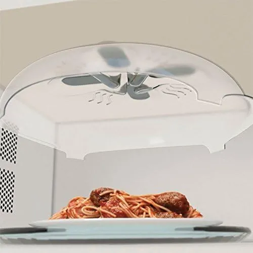 Couvercle Magnétique pour Micro-Ondes Anti-Eclaboussures