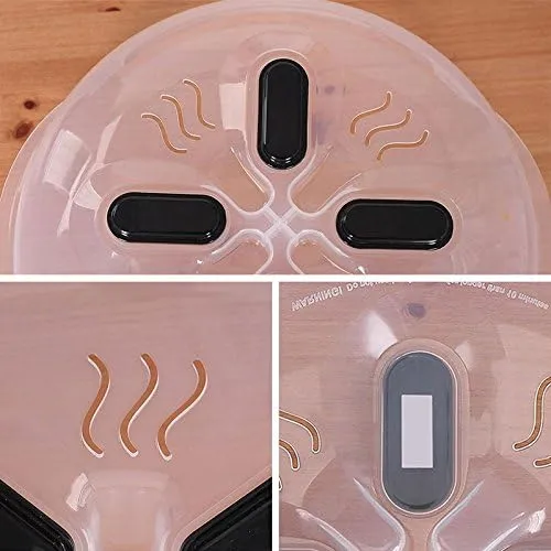 Couvercle Magnétique pour Micro-Ondes Anti-Eclaboussures