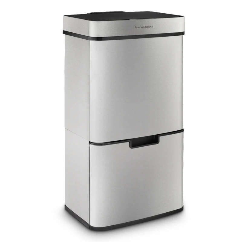 Poubelle de tri 47+11+11L