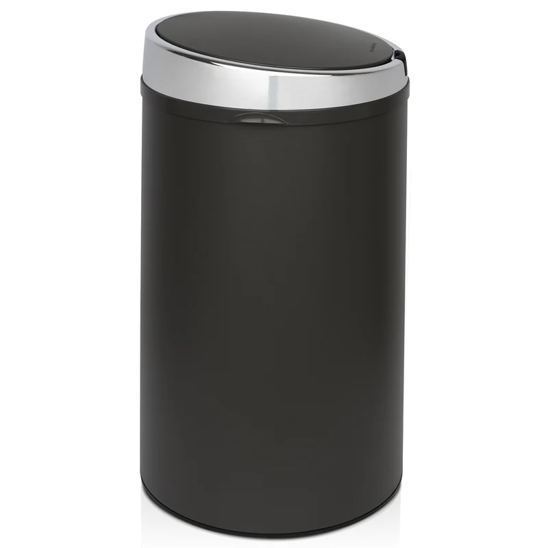 Poubelle automatique 42L - édition gris foncé