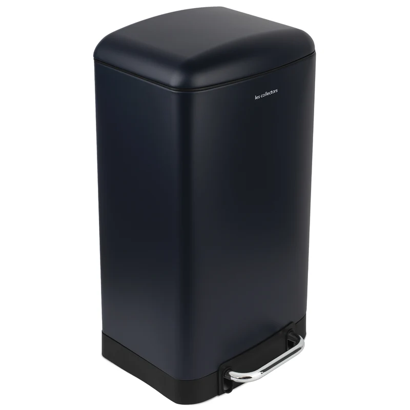 Poubelle pédale 40L - édition bleu profond