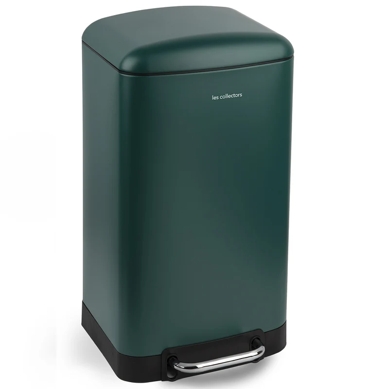 Poubelle pédale 40L - édition vert canard