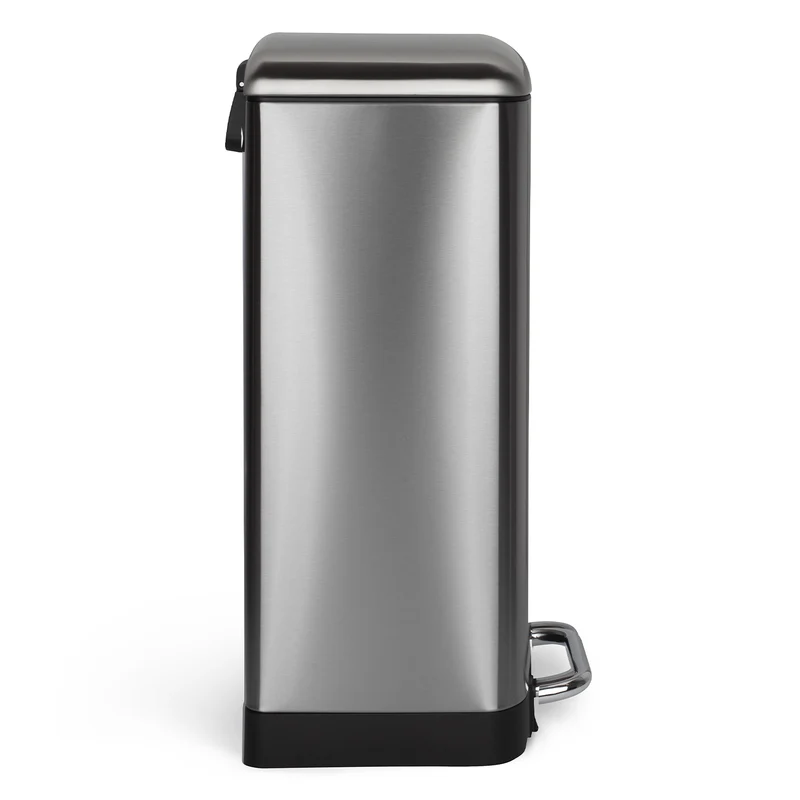 Poubelle pédale 30L - édition inox
