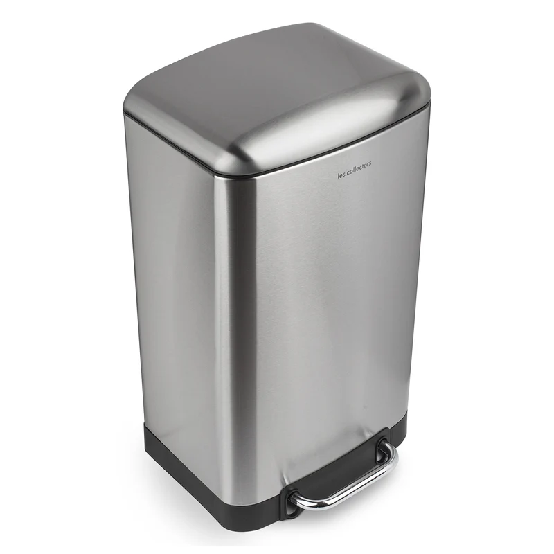 Poubelle pédale 30L - édition inox