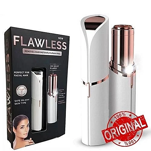 Flawless Original Flawless: Rasoir Épilateur en forme rouge à lèvres