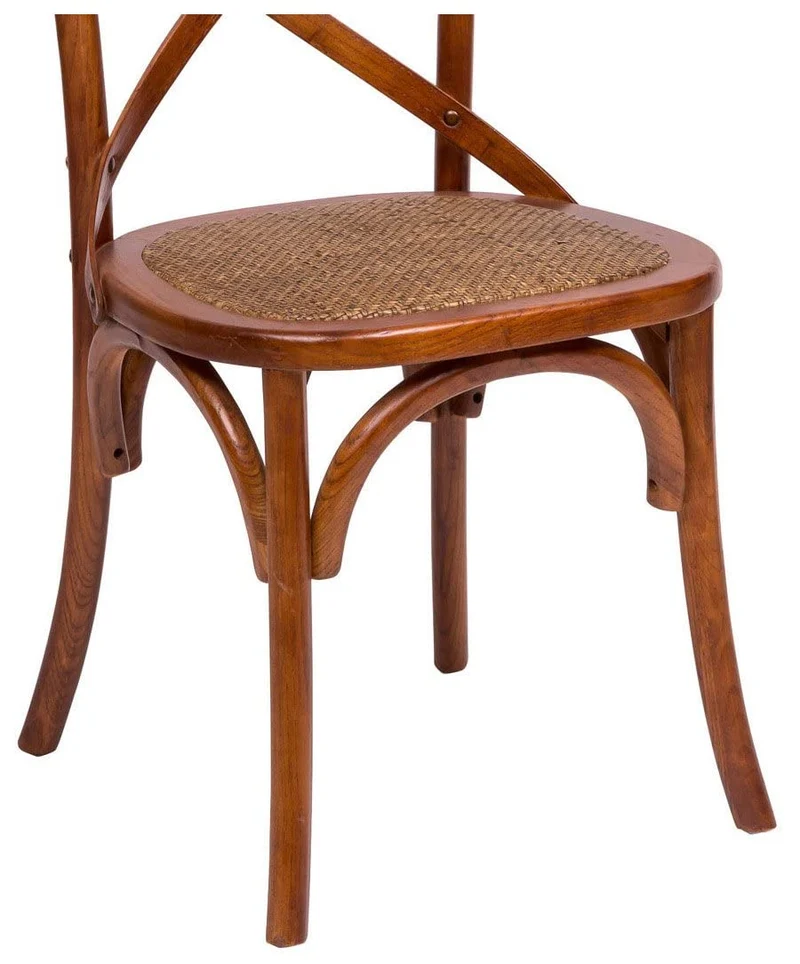 Biscottini Chaise Thonet Vintage L46xPR42xH86 - Chaise Salle a Manger - Chaises de Salle à Manger en Bois - Chaises Cuisine roulante Bureau Shabby Chic - Meubles de Cuisine